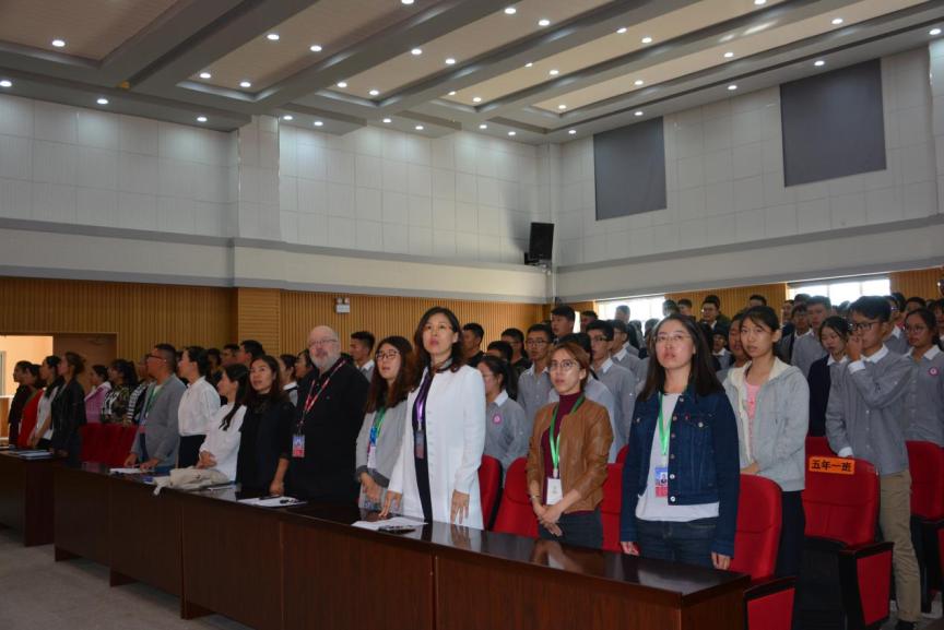 哈美加外校國際部舉辦2017-2018學年度開學儀式